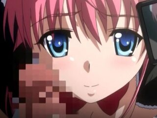 コスプレ衣装のエッチな巨乳美女が差し出された肉棒をおしゃぶり！