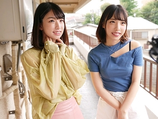 《白桃はな 花狩まい》お嬢様系BITCHがドマゾ野郎の部屋に乱入したらセンズリやツインフェラ♪♪美乳を揉ませたら騎乗位ピス卜ンして抜きまくる