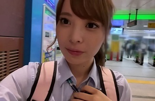 【斎藤みなみ】顔良しノリ良しの体育会系JKをオジさん生チンポで突きまくる生姦ハメ撮り