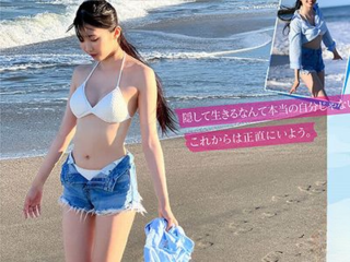 スポーツジムで働く筋肉フェチな清楚美少女のAVデビュー作品⁉9頭身スレンダーJDがカメラの前でハメるエロエロセックス！