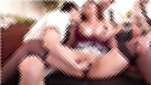 熟女｜爆乳でパンスト姿のショタ熟女、原ちとせの中出しレイプ4P無料H動画。