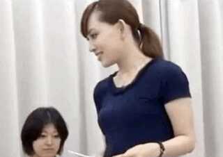 「Oh big dick！」英会話教室の美人先生の痴態を盗撮！不倫セックス画像で脅し2穴3Pセックスに持ち込む！
