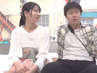 大学生の友達男女が挑戦する友情検証企画⁉彼氏持ち清楚美女JDが浮気する他人棒でエロエロ中出しセックス【マジックミラー】