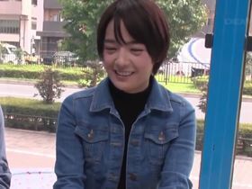 【MM号ナンパ】童貞くんのお悩み相談のはずがエッチな展開へ持ち込まれ中出しを許してしまったショートカット娘！