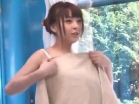 温泉街でナンパした浴衣娘をマジックミラー号に連れ込み無料エステと騙して生ハメ受精SEX！