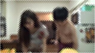 スレンダーな美少女が痴女でM男をフェラチオで責めてセックスを盗撮される