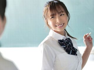 ＜女子校生＞担任教師をロリ巨乳な豊満おっぱいで誘惑！ドS痴女なエロ美少女JKが乳首舐め手コキからのパイズリ挟射♡＜超乳＞