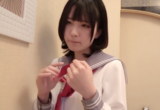 《バニーガールのコスプレ》「可愛い？♥」スレンダー美乳おっぱいの超可愛い制服美少女にエロいコスさせてHを楽しむｗ