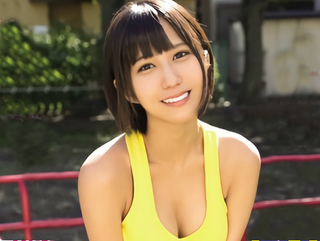【凄テク】「中にいいよっ♡♡」ベロチューだいしゅきホールドでショートカット巨乳おっぱいお姉さんに素人が種付け！