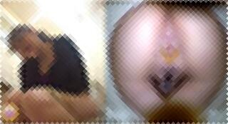 【トイレ盗撮排泄】「どうして私のうんこ、こんなに臭いんだろう？」顔で屁こきながら脱糞する巨尻女性