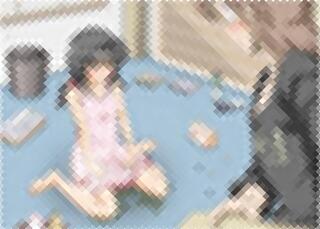 【お漏らしアニメ】自宅でお兄ちゃんとオセロしてたら突然おしっこ垂れ流しちゃうロリ妹。