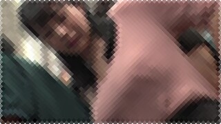 巨乳でパンストの素人のお姉さんが痴漢されセックス