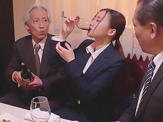 【相部屋】慣れない接待で泥酔→取引先の男にセクハラされて激怒し破談に…怒り狂ったゲス上司に無理矢理犯されるハメに