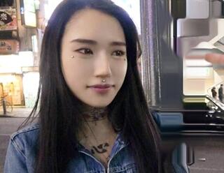 ２３歳のモデルお姉さんは全身タトゥーのコワモテ系・・・に見えて実は奥手なむっつり女子ｗｗ丁寧なフェラから即ハメＳＥＸで絶頂イキ♡