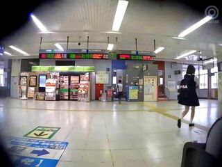 めちゃシコ地味メガネJK（Jx?）が盗撮ストーカー変態レイプ魔の餌食に！トイレ犯罪！お返しの痴女M男っくす！