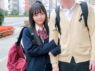 〚MM〛口り可愛ＪＫが力レのちんぽ探し大会で別人にセンズリやおしゃぶり♪♪ちっぱい吸われたら狭い膣内に他人棒を挿入