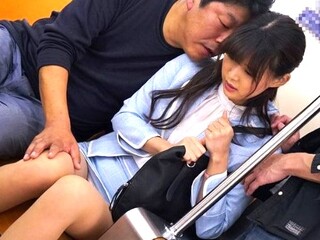 【痴漢レイプ】デカ尻がエロい不動産OLが工場買収を企んで…反発する工場の男たちに計画的痴漢をされて凌辱強姦の集団レイプ