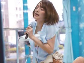 ゆみ22歳 在京キー局内定済の女子アナの卵にエッチな研修！自分のSEXを実況するハメに！マジックミラー号
