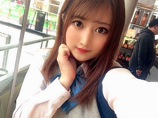 【素人流出】SNSで口説いたJKとの生ハメ動画!制服姿の巨乳ロリJKとハメ撮り!アイドル級の美少女とエッチ★