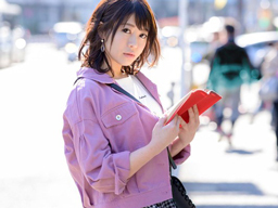 都内の教育大学に通うハタチの真面目な文学美少女は実は性欲旺盛！Fカップおっぱいをさらけ出し本気で感じるデビューSEX！
