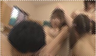 【巨乳】痴女な巨乳JK3人組が同級生に迫ってフェラ、手コキ、レズプレイ、マンコ生挿入絶頂顔射とやりたい放題ｗ