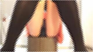 【うんこパンツ】ニーハイ女子がお風呂場で「ブビョバッ！」と下痢便をぶっ放す自撮り動画