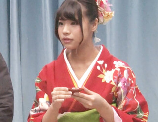 《素人ナンパ》ダメこれ以上脱げない…♡可愛い振り袖が野球拳勝負で脱がされ…羞恥で欲情♡巨乳お姉さんが先輩とまさかの姫始め