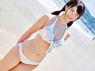 【MM号】水着の美女がはじめての混浴体験！20歳のJDをMM号に連れ込んで即ハメで中出しSEX