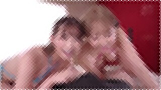 巨乳でスレンダーなお姉さんが痴女で3Pでフェラチオや騎乗位や中出しのセックス