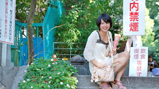追いかけっこして捕獲したら中出し可