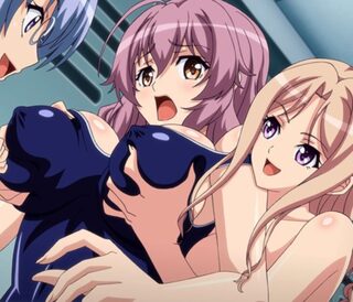 ≪★ちょっと…あぁん！≫スク水の爆乳JK達に中出しレイプ！鬼畜の自慢の肉棒でマンコに精液出しまくる！