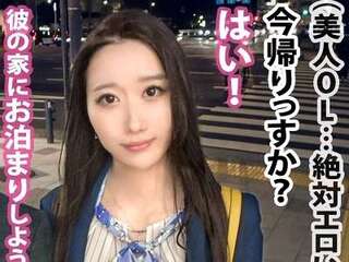 ナンパされたカップル！まさかOLの彼女が眼の前で寝取られる驚天動地！バック中出しっくす！