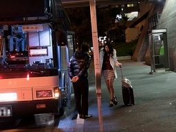 GoTo全国停止になったけど…これからの深夜の高速バスはご用心！Gカップの痴女様は車も男も次々乗り換え…♥
