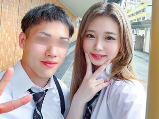 【MM号】女子校生と恋人の学生男女が『チンコ当てチャレンジ』！外したら恋人の鏡越しに巨根をねじ込まれる浮気NTRセックス