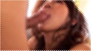 【熟女】デカチンを凄いフェラテクで攻めてくる熟女人妻の顔面にザーメンぶっかけ！