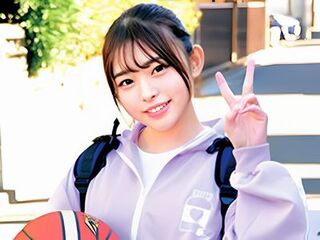 バスケ女子なアスリート美少女JDが連続射精企画に挑戦⁉練習着に着替えエロエロ手コキ＆フェラで精子を搾り取る【素人ナンパ】