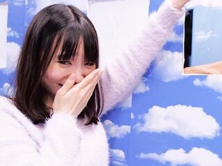 【シロウト企画】『えっ』美乳清楚なお姉さんのちんぽ当てゲーム