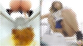 【トイレ排泄】放尿後、柔らかいウンチを「ブビョバッ！」と発射するお姉さん。大盛りだなｗ